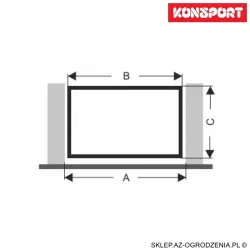 Przęsło VERTICAL A Konsport