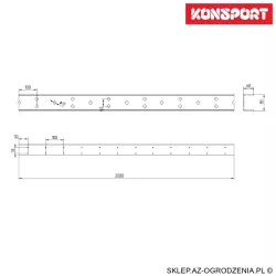 Przęsło VERTICAL C Konsport