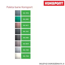 Furtka Konsport Vertical, pionowy układ wypełnienia