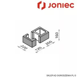 Bloczek Joniec Gorc de Luxe GL22 - GUGA, bloczek słupkowy