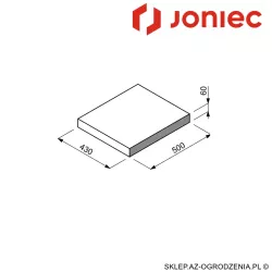 Daszek Joniec Gorc de Luxe CPGMD -  łupany dwustronnie